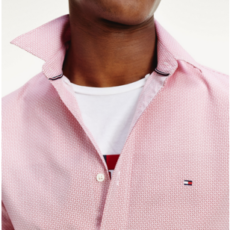 GEOMETRIC SOFT TOUCH SLIM FIT SHIRT
