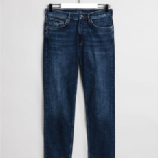 GANT Regular Fit 11oz Jeans dark blue broken in