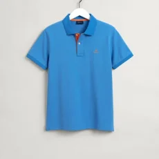 Gant Contrast Collar Piqué Polo Shirt