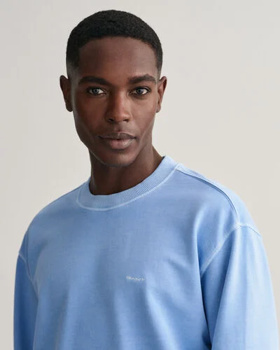 Gant sunfaded crew neck sweatshirt - Image 3