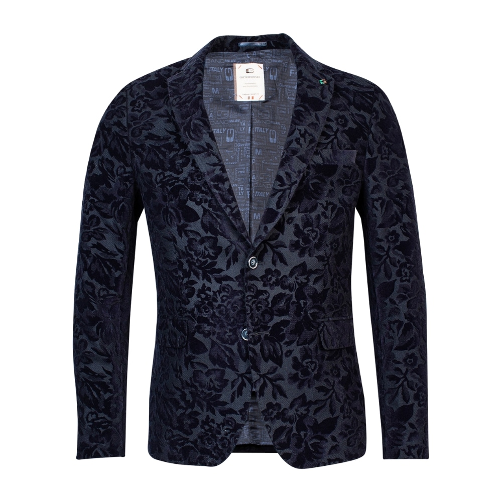 Giordano navy velvet jacket