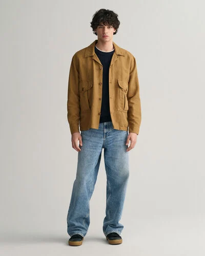 Gant lambswool cable crew neck - Image 2