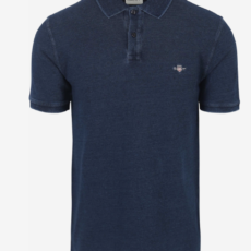 Gant pique polo indigo