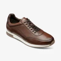 Loake bannister cedar calf leather trainers - Image 2