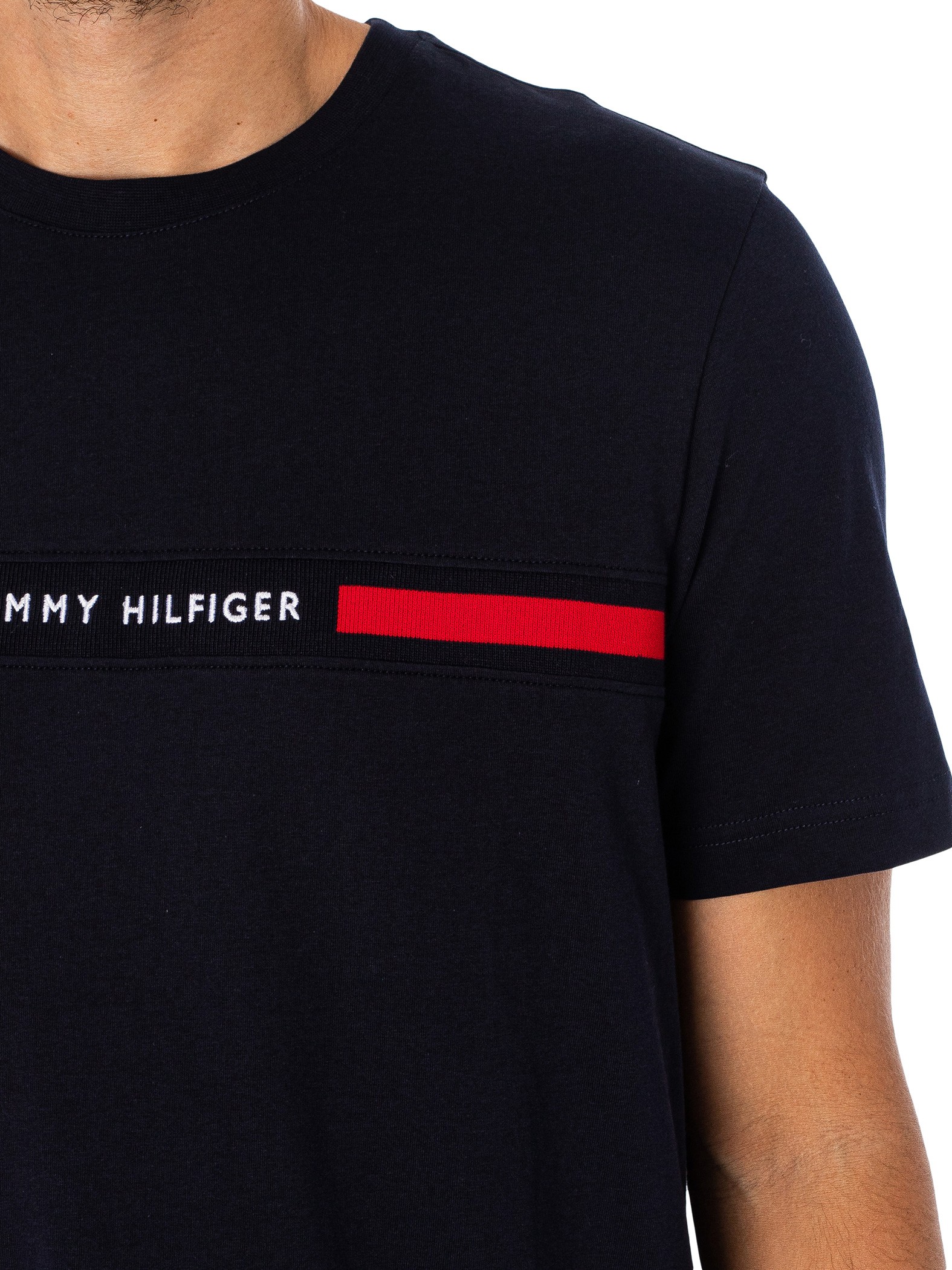 Tommy hilfiger chest insert tee - Image 2