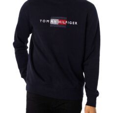 Tommy hilfiger flag embro sweatshirt