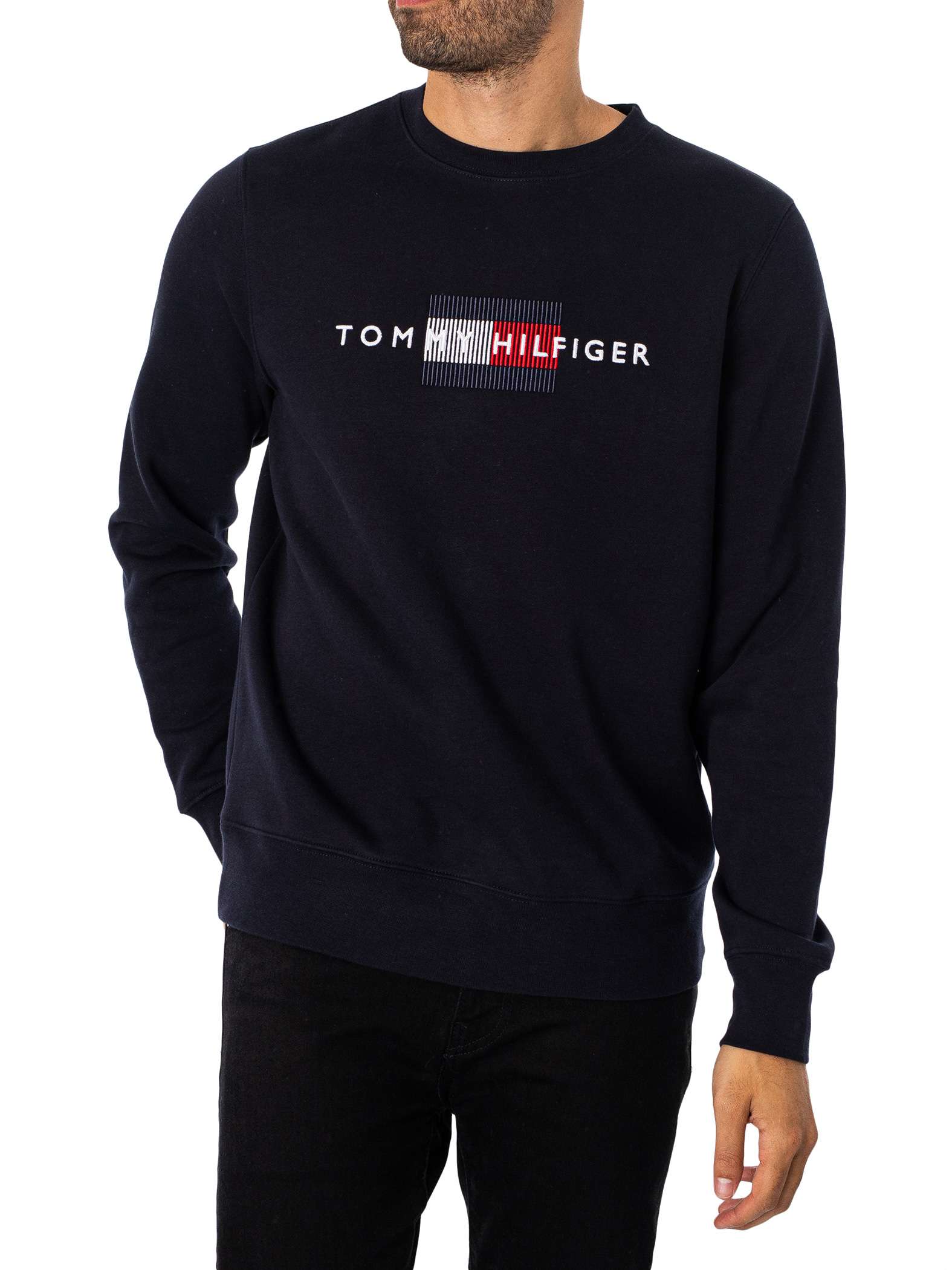 Tommy hilfiger flag embro sweatshirt