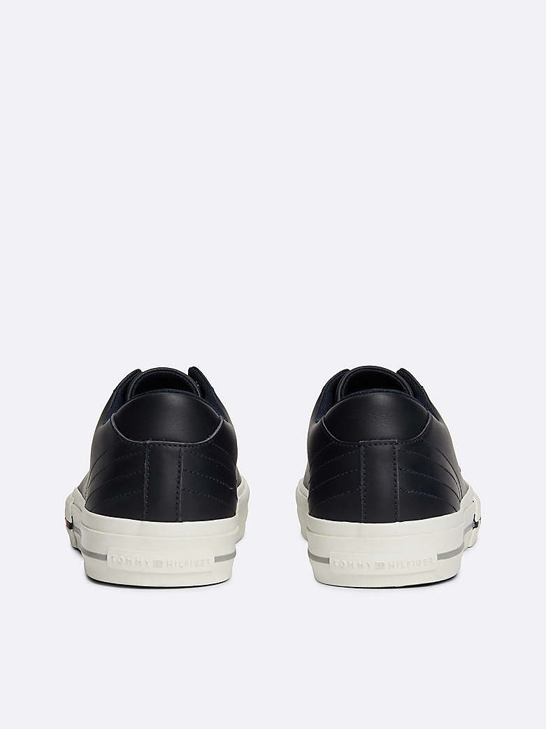 Tommy hilfiger monogram leather trainers - Image 3