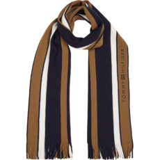 Tommy Hilfiger Brown Corporate Scarf
