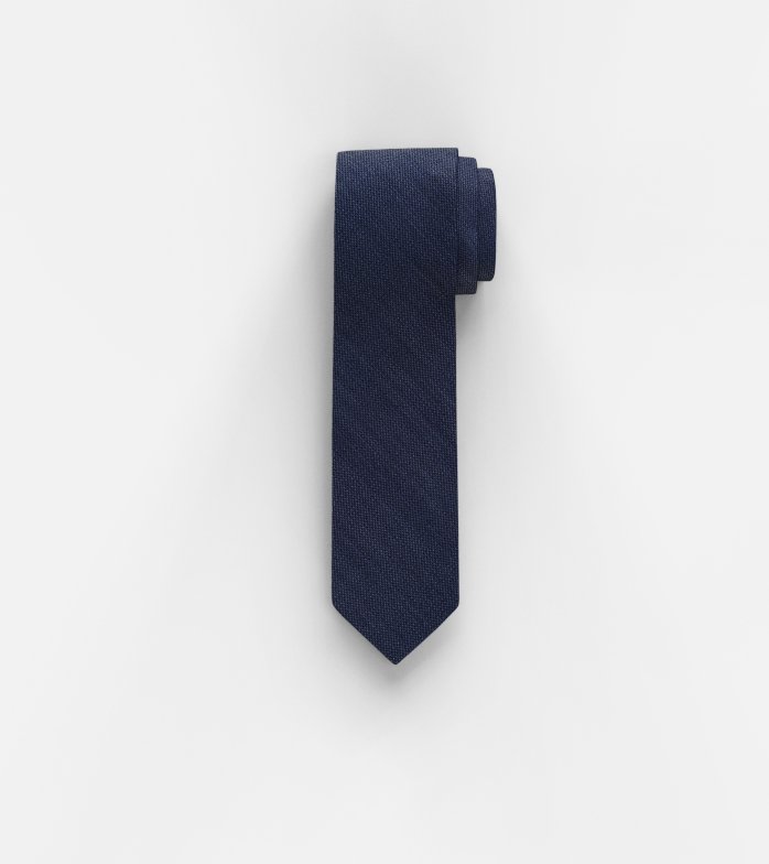 Olymp marine silk Patterned tie