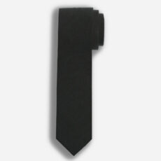 Olymp Black Silk tie