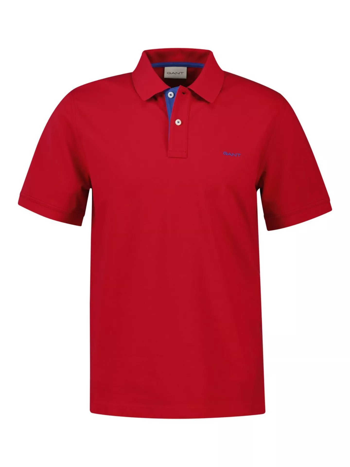 Gant contrast collar piqué polo shirt