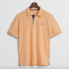 Gant contrast collar Piqué polo shirt