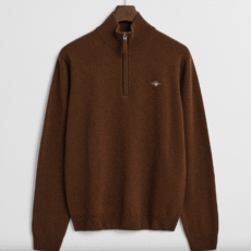 Gant superfine lambswool half zip