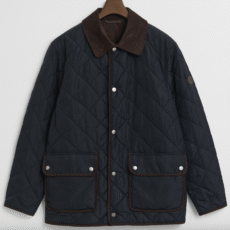 Gant quilted fleece jacket