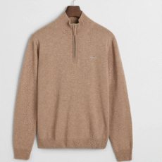 Gant superfine lambswool half zip