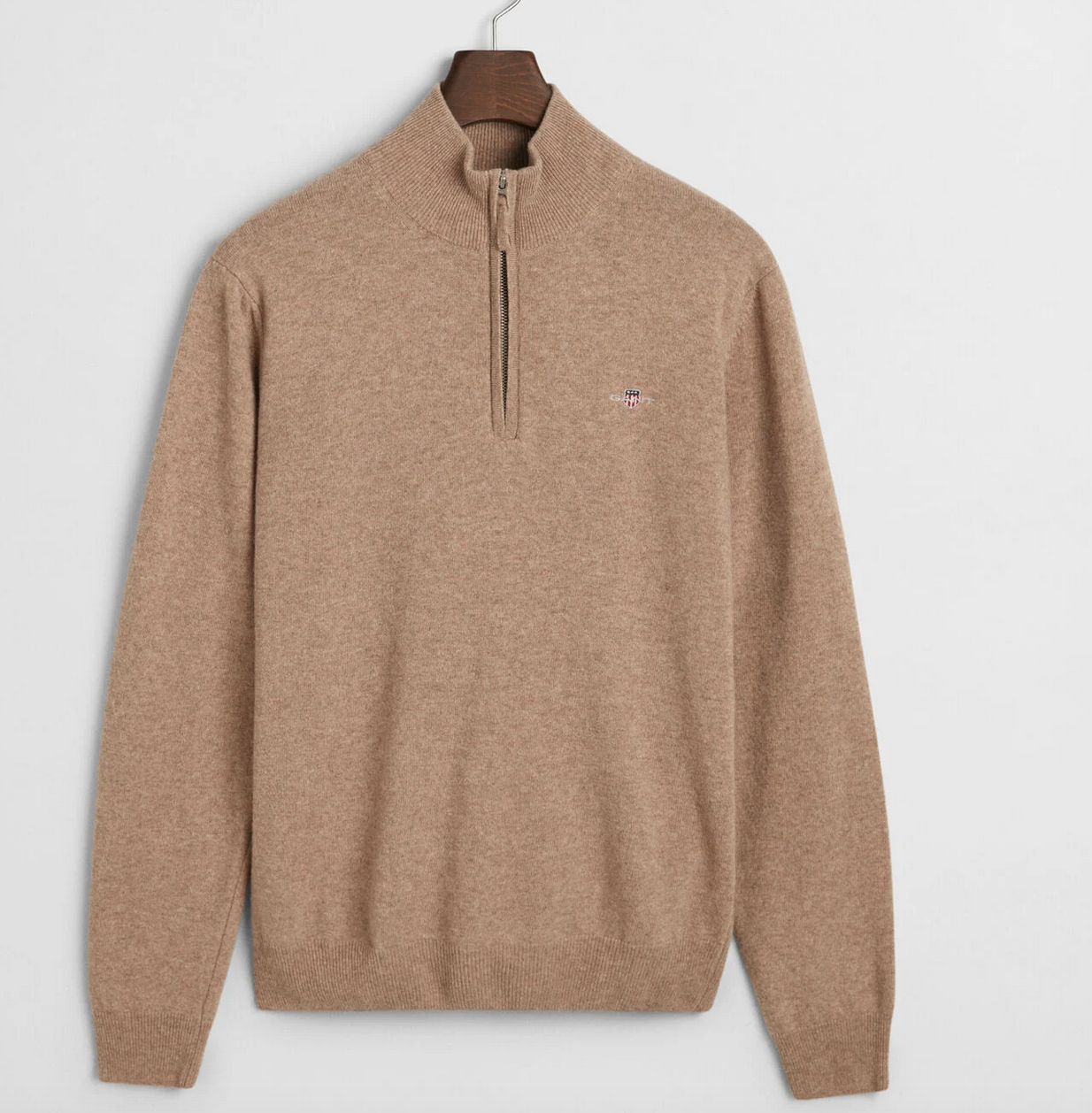 Gant superfine lambswool half zip
