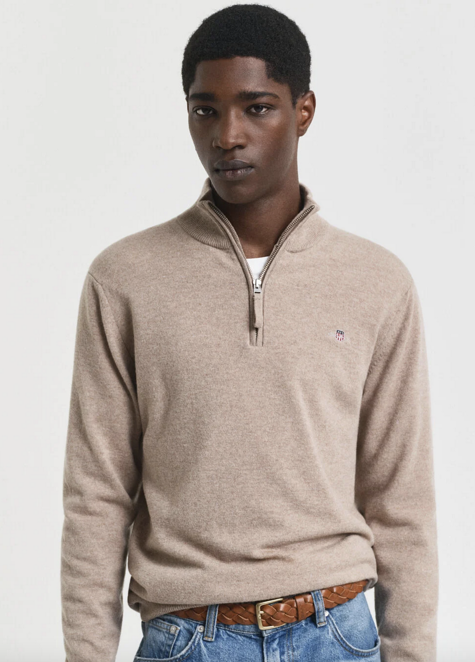 Gant superfine lambswool half zip - Image 2
